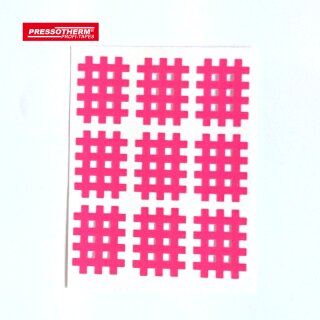 PRESSOTHERM - Therapiepflaster 3x3 - 180 Stück pink
