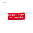 Etik. Nicht über längere Zeit anwenden / 12x30...