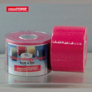 PRESSOTHERM - Kine-Med-Tape 5cmx5m, pink
