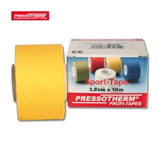 PRESSOTHERM - Sport-Tape 3,8cmx10m, gelb