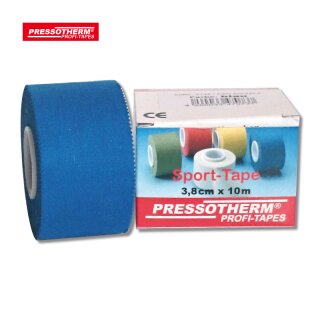 PRESSOTHERM - Sport-Tape 3,8cmx10m, blau