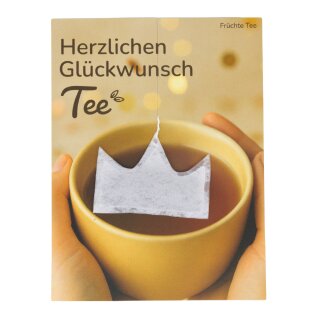 Herzlichen Glückwunsch Tee ( Früchte Tee)